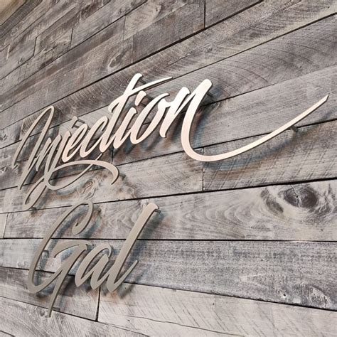 Custom Metal Logo Signs